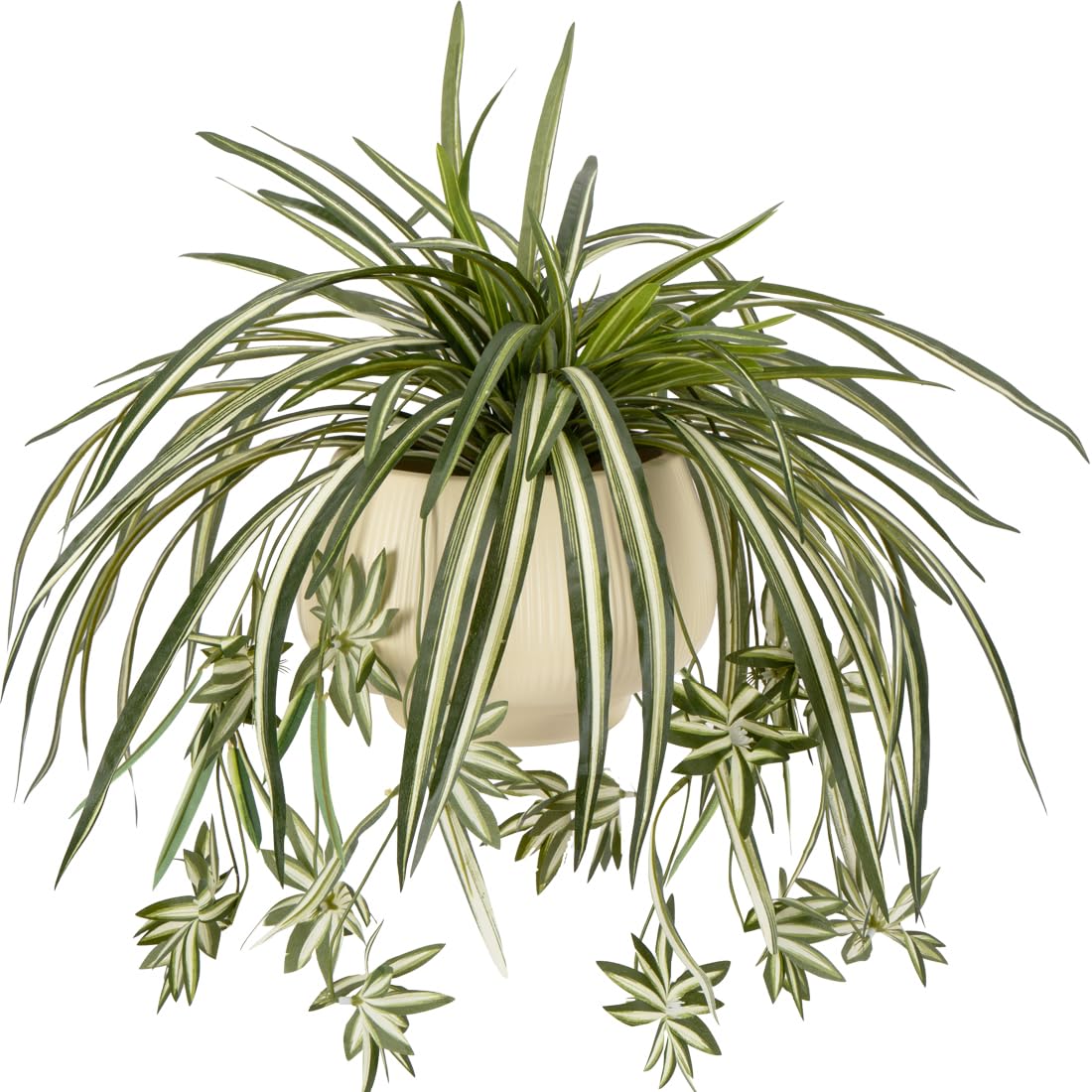 Spider Plant Hanging - 4 шт. Искусственные подвесные растения-пауки (хлорофитум),