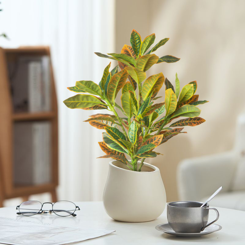 Ficus Lyrata Tree - 24-41 см искусственные растения, искусственное фикусное