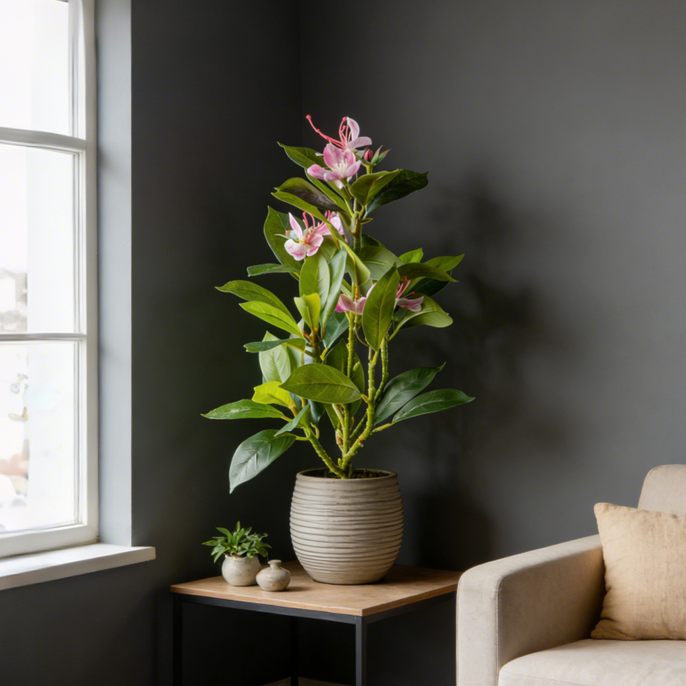 Искусственные цветы азалии 21- – обзор и цена Ficus Lyrata Tree