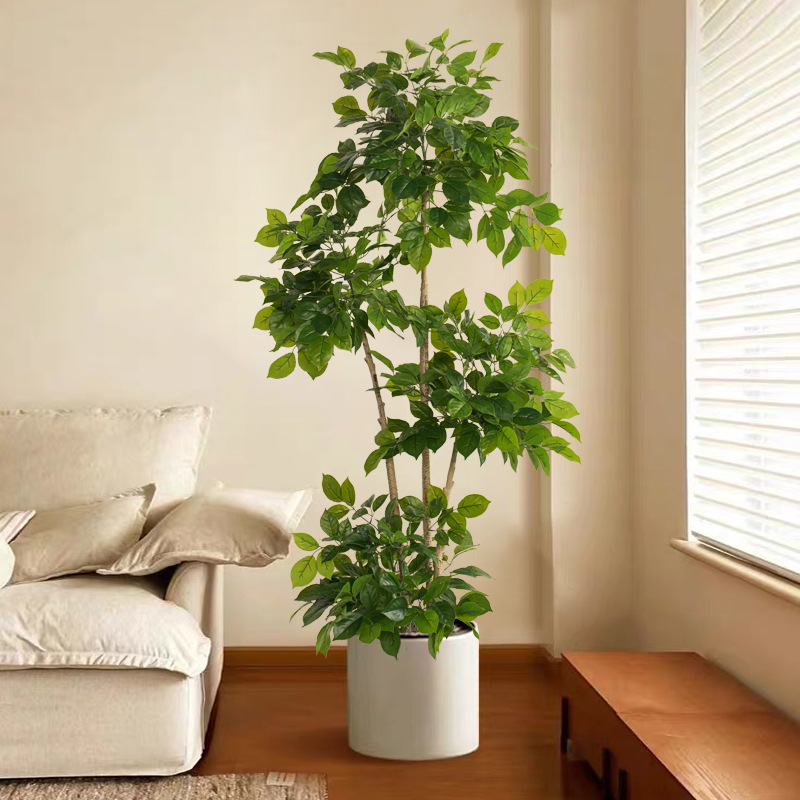 2-78 дюймов большие искусствен – обзор и цена Ficus Lyrata Tree