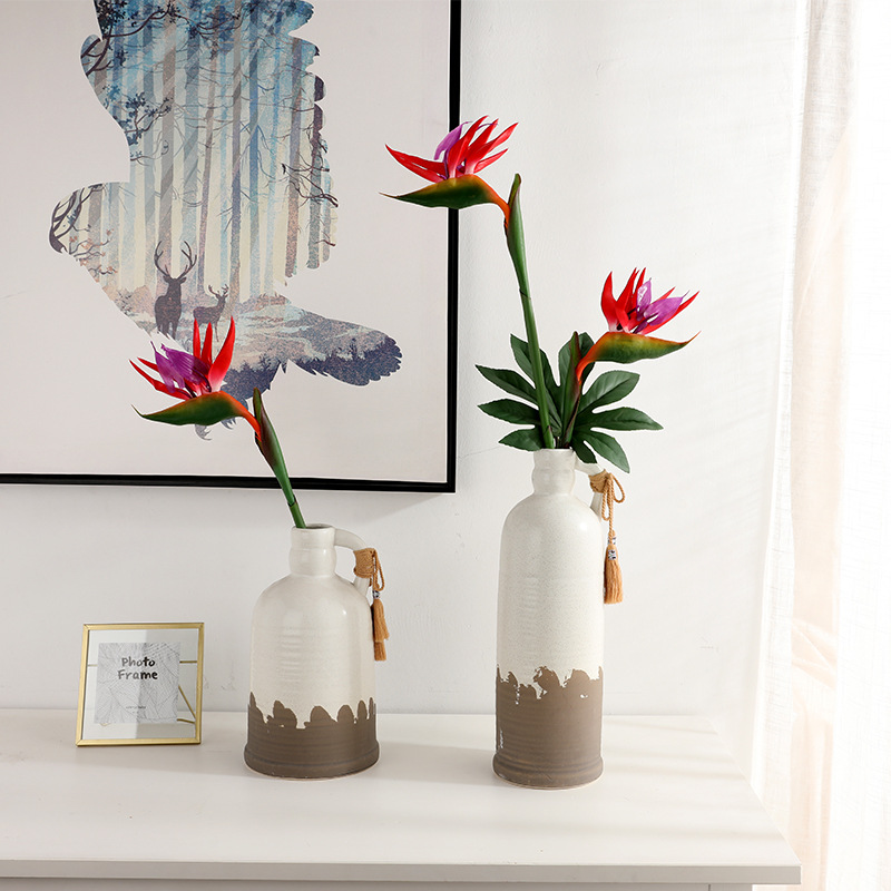 2 шт. искусственных цветов стр – обзор и цена Bird Paradise Strelitzia