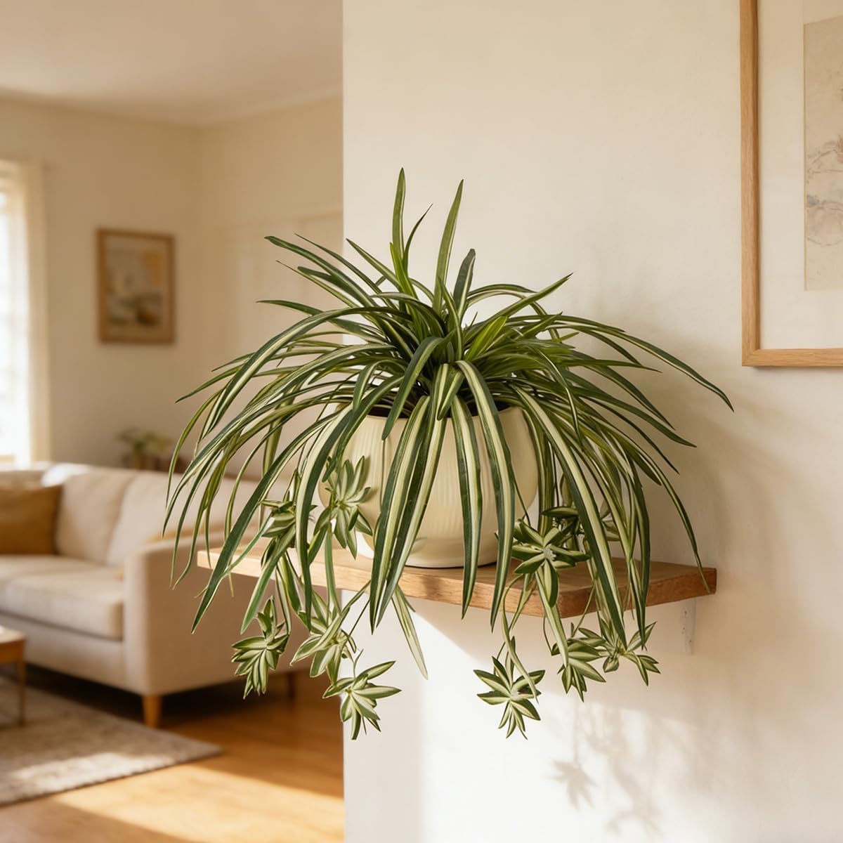 4 шт. Искусственные подвесные  – обзор и цена Spider Plant Hanging