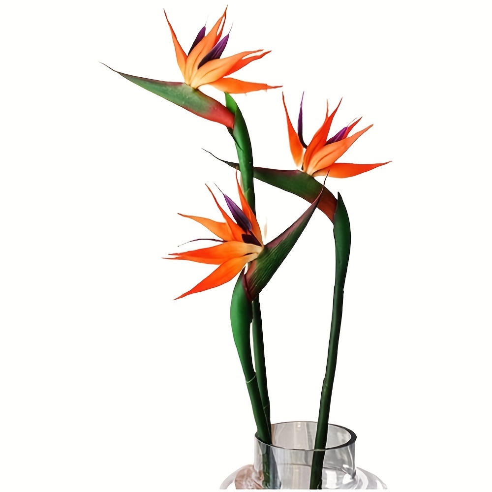 Искусственная птица рая, 3 шт. – обзор и цена Bird Paradise Strelitzia
